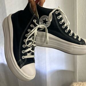 SOLD Converse chuck taylor all star platform high top